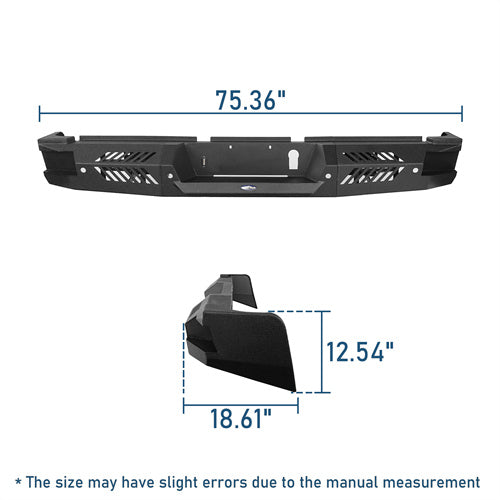 Front Bumper & Rear Bumper(19-24 Ram 2500)-LandShaker