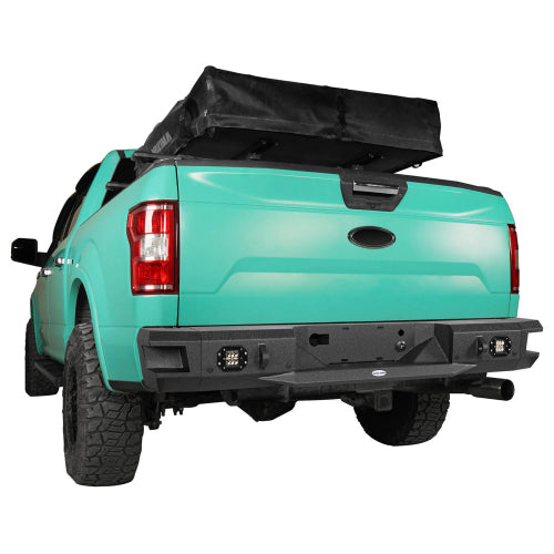LandShaker Rear Bumper w/ LED Floodlights for 2018-2020 Ford F-150, Excluding Raptor lsg8251s 3