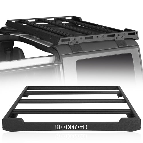 LandShaker Rear Half Roof Rack for 2021-2023 Ford Bronco 4-Door Hardtop lsg8905s 1