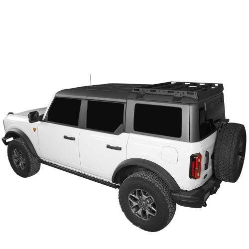 LandShaker Rear Half Roof Rack for 2021-2023 Ford Bronco 4-Door Hardtop lsg8905s 2
