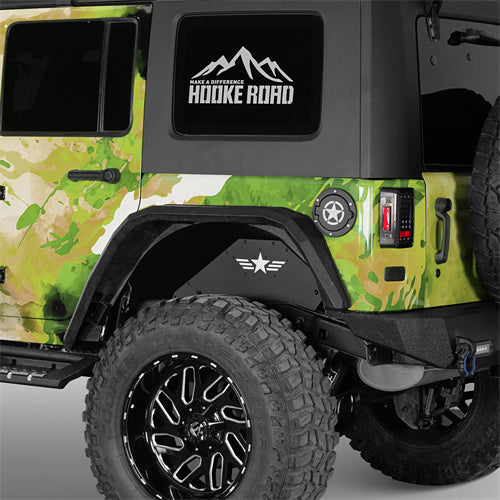 Off-road Aluminum Rear Inner Fender Liners For 2007-2018 Jeep Wrangler JK - Landshaker4x4