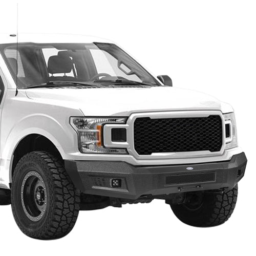 LandShaker Replacement Full-Width Front Bumper for 2018-2020 Ford F-150, Excluding Raptor lsg8256 3