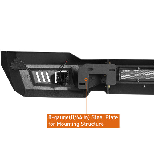 LandShaker Replacement Full-Width Front Bumper for 2018-2020 Ford F-150, Excluding Raptor lsg8256 7
