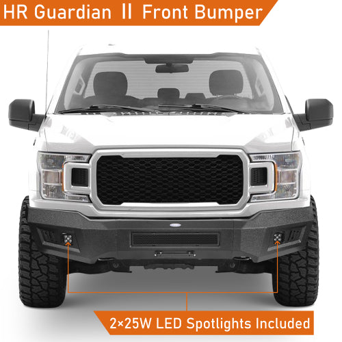 LandShaker Replacement Full-Width Front Bumper for 2018-2020 Ford F-150, Excluding Raptor lsg8256 8