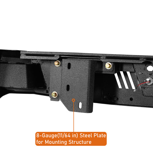 LandShaker Replacement Rear Bumper for 2015-2017 Ford F-150, Excluding Raptor lsg8283 8