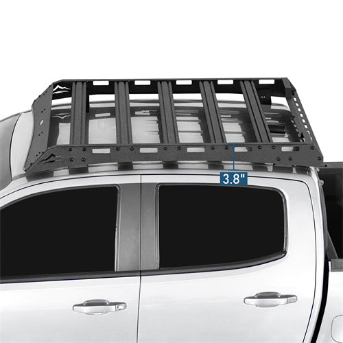 Road Trip Versatile Roof Rack For 2015-2022 with Chevy Colorado GMC Canyon Crew Cab - LandShaker4x4