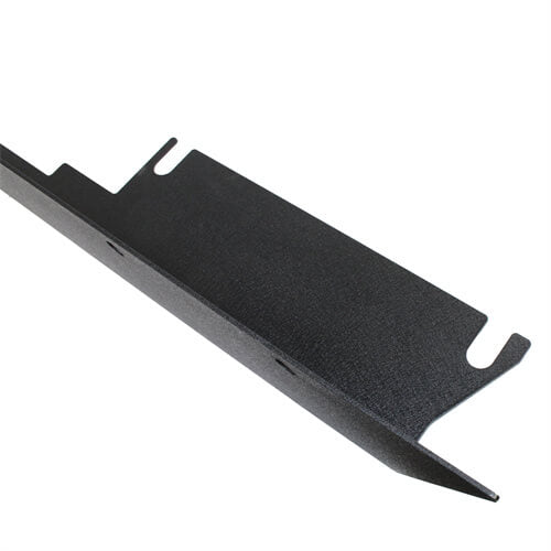 Jeep TJ Textured Steel Rock Slider Rock Guard Body Armor for 1997-2006 Jeep Wrangler TJ - LandShaker 4x4 ls1021 14
