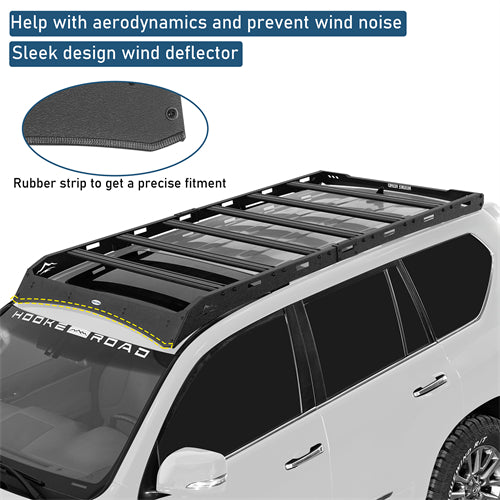 Overland Series Versatile Roof Rack For 2010-2023 Lexus GX460 - Landshaker4x4