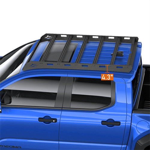 Versatile Roof Rack For 2024-2025 with Toyota Tacoma Double Cab - Landshaker4x4