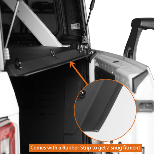 LandShaker Security Deck Enclosure Luggage Storage for 2021-2023 Ford Bronco 4-Door, Excluding Ford Bronco Sport model) lsg8925s 11
