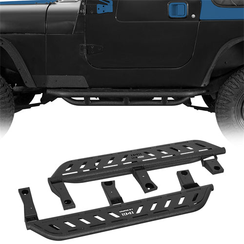 Off-road Nerf Side Step Bars For 1987-1995 Jeep Wrangler YJ