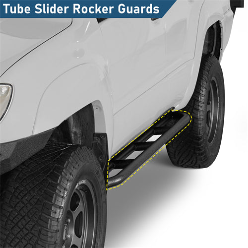 Tube Slider Rocker Guards For 2003-2009 Toyota 4Runner - Ultralisk4x4