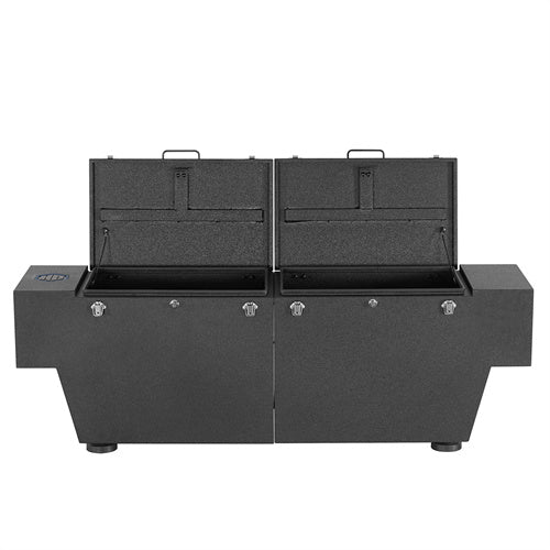 Truck Tool Box Lockable Storage Box Set For 2005-2023 Toyota Tacoma / 2015-2022 Chevy Colorado / GMC Canyon 5'2" Bed - Landshaker4x4