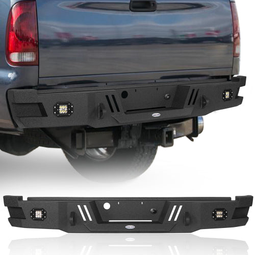 LandShaker Truck Rear Bumper w/ LED Floodlights for 2005-2007 Ford F-250 lsg8504 1