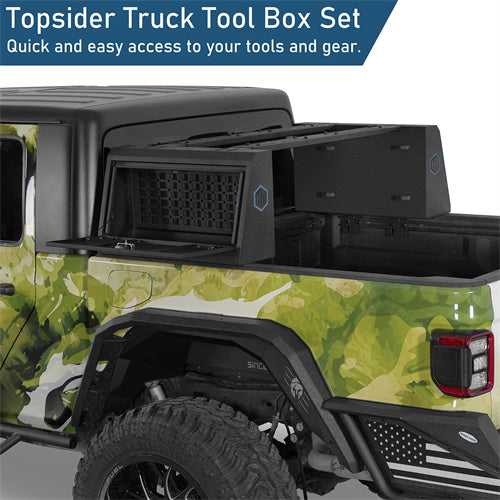 Topsider Truck Tool Box Set For Overland Off-Road Vehicles, Pick-up Trucks - Landshaker4x4