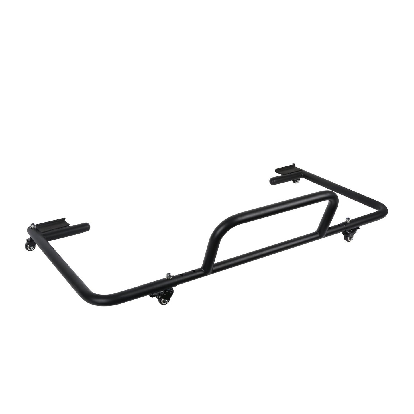 Hard Top Carrier Storage Cart Rack Black Sliding(87-25 Jeep Wrangler JK YJ TJ JL)-LandShaker