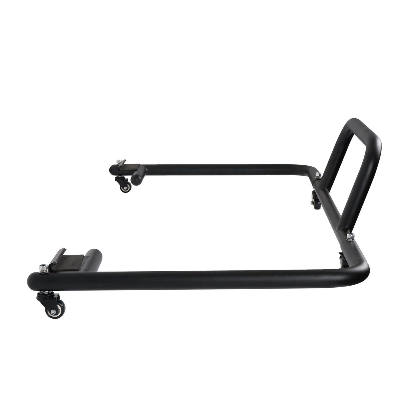 Hard Top Carrier Storage Cart Rack Black Sliding(87-25 Jeep Wrangler JK YJ TJ JL)-LandShaker