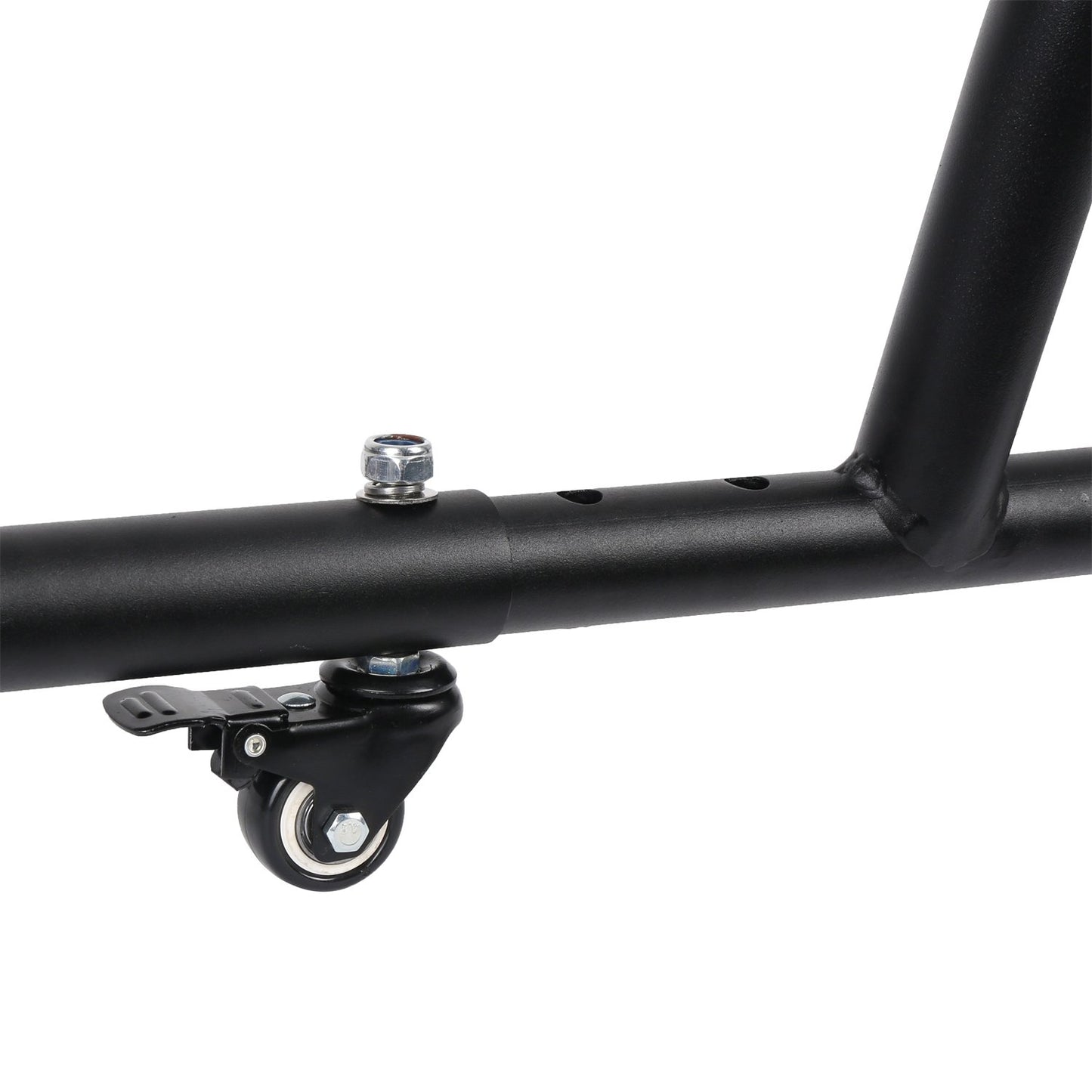Hard Top Carrier Storage Cart Rack Black Sliding(87-25 Jeep Wrangler JK YJ TJ JL)-LandShaker