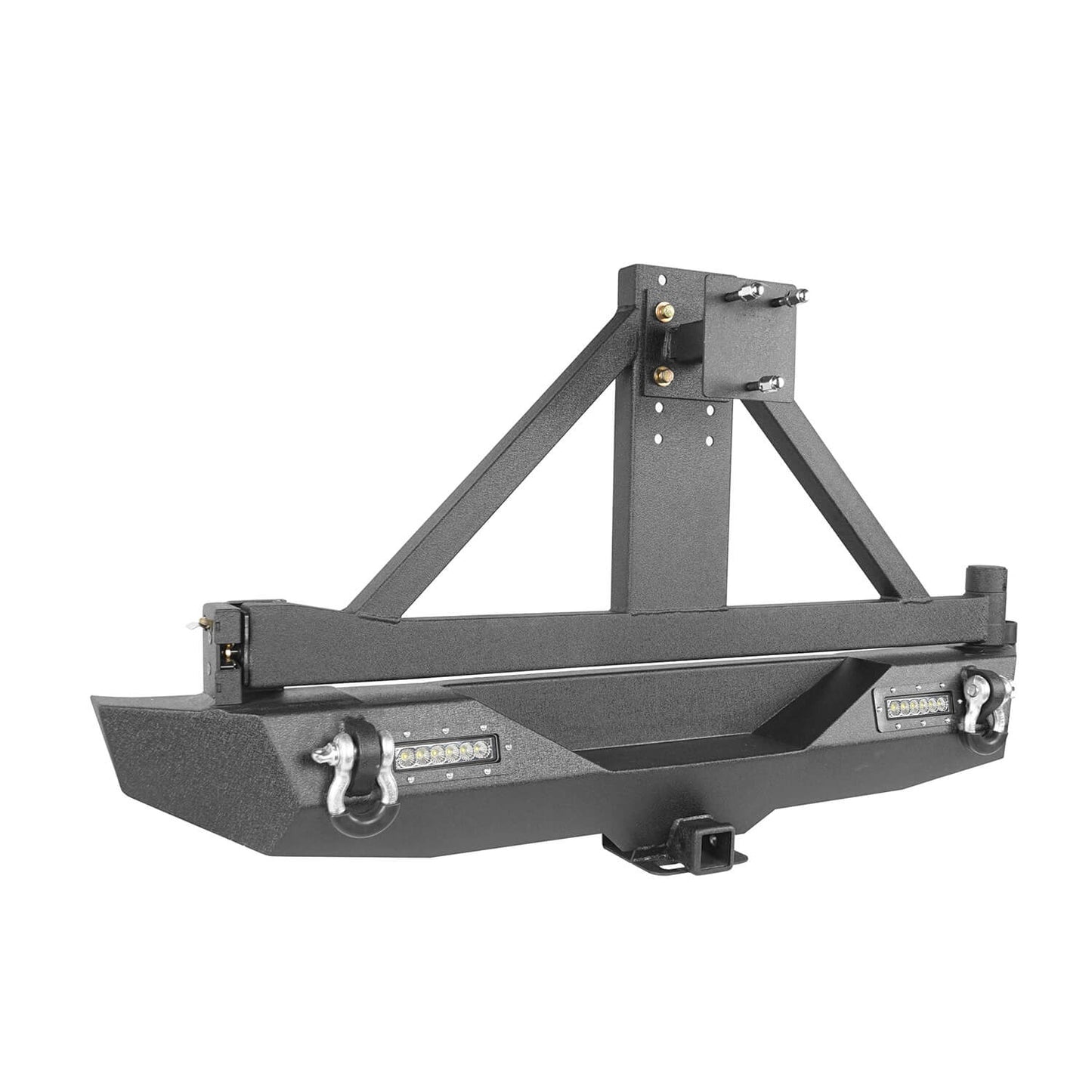 Front Bumper & Rear Bumper w/Tire Carrier(18-25 Jeep Wrangler JL)-LandShaker
