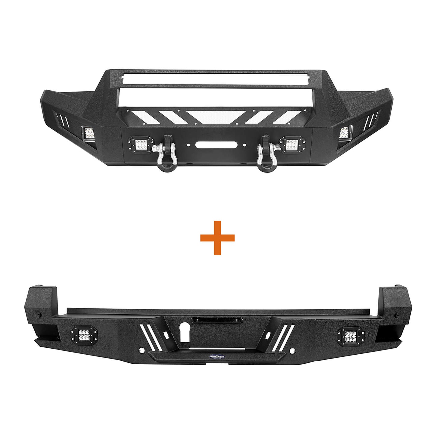 Tacoma Front & Rear Bumpers Combo for Toyota Tacoma 3rd Gen - LandShaker 4x4 b42014201-2