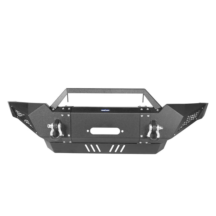 Full Width Front Bumper & Rear Bumper w/Tire Carrier for 2005-2011 Toyota Tacoma - LandShaker 4x4 b40014013-10