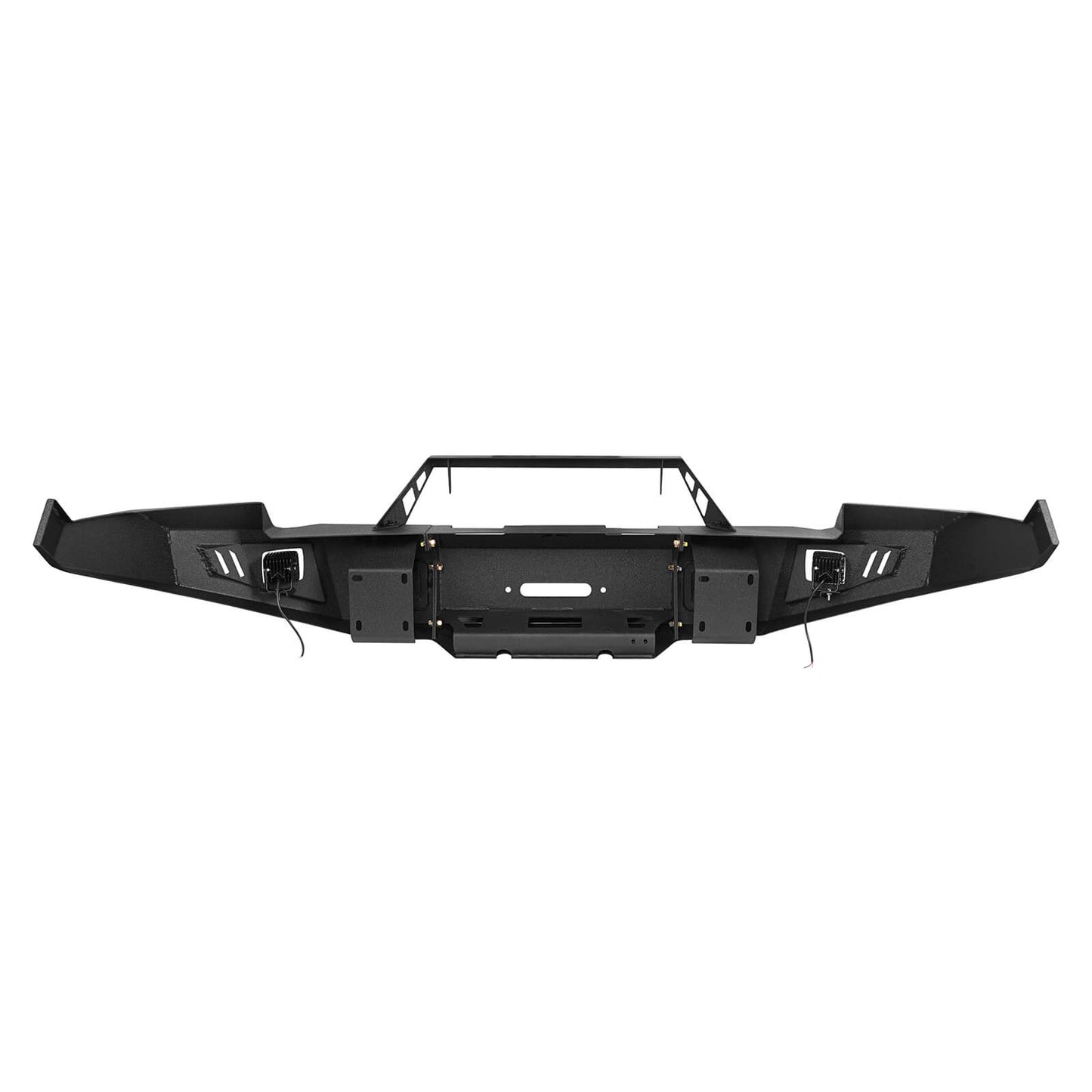 Discovery Ⅱ Full Width Front Bumper w/Winch Plate & LED Spotlights(09-12 Ram 1500)-LandShaker