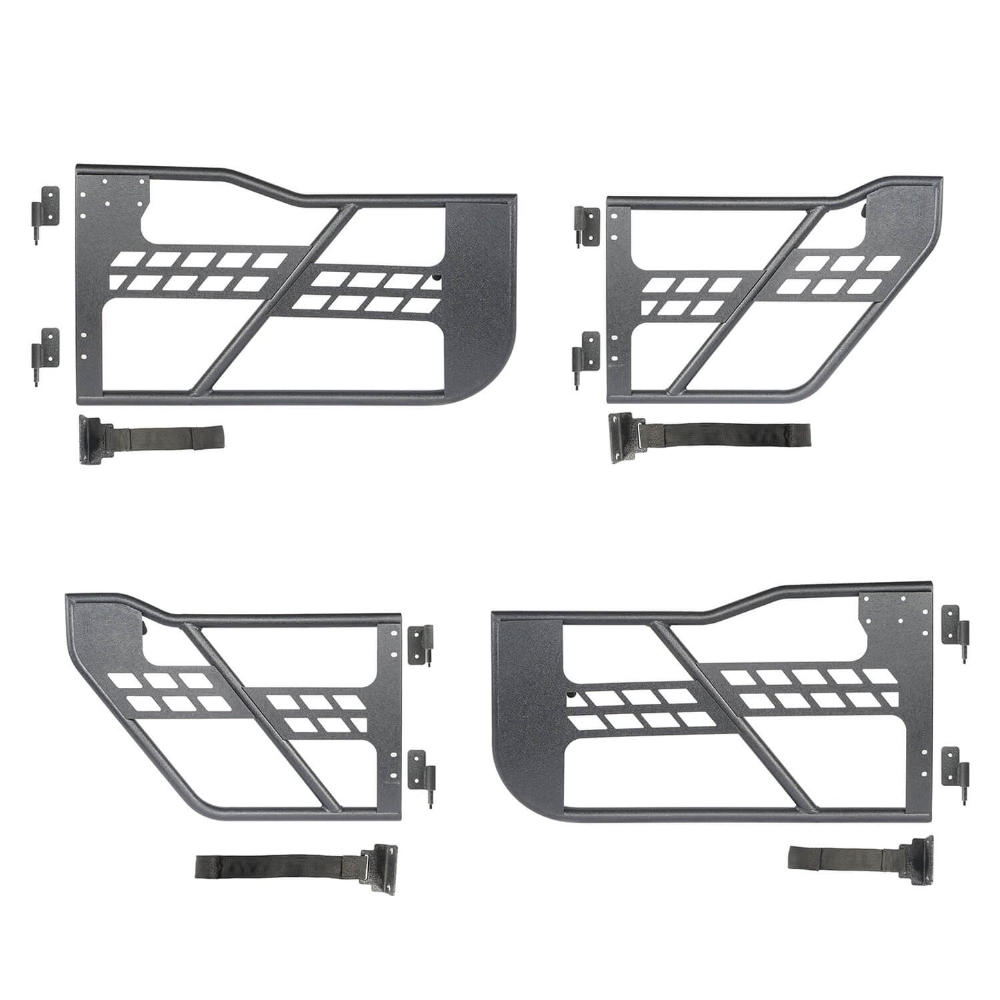 Door Tubular Door Guards Rock Crawler(18-25 Jeep Wrangler JL & 20-25 Jeep Gladiator JT)-LandShaker