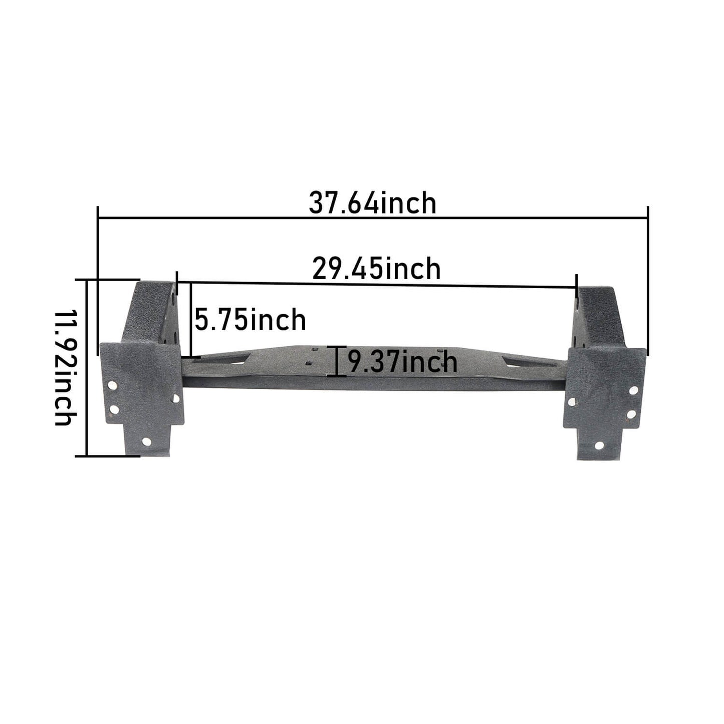 Tacoma Full Width Front Bumper & Rear Bumper Combo for 05-11 Toyota Tacoma - LandShaker 4x4 b40014011-13