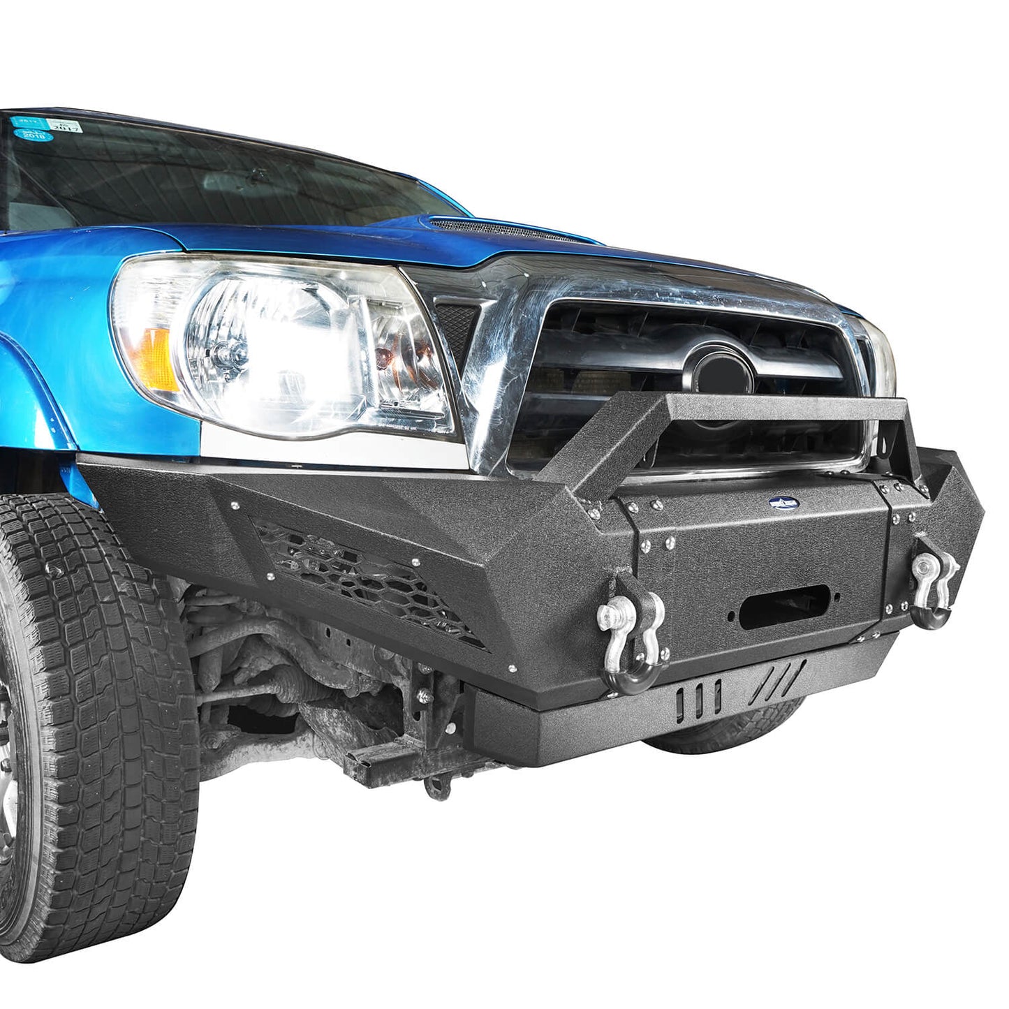 Tacoma Full Width Front Bumper & Rear Bumper Combo for 05-11 Toyota Tacoma - LandShaker 4x4 b40014011-4