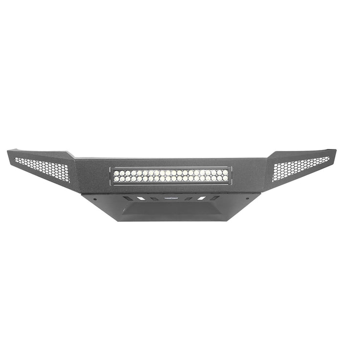 Toyota Tacoma Full Width Front Bumper w/ Skid Plate for 2005-2011 Toyota Tacoma  - LandShaker 4x4 b4008-4