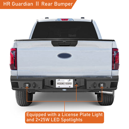 Aftermarket Rear Bumper For 2021-2025 Ford F-150(Excluding Raptor & Tremor)