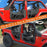 4-Door Running Boards & Tubular Half Doors Combo for 2020-2023 Jeep Gladiator  - LandShaker 4x4 LSG.3009+7000 12