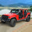 4-Door Running Boards & Tubular Half Doors Combo for 2020-2023 Jeep Gladiator  - LandShaker 4x4 LSG.3009+7000 3