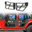 Jeep JT 4-Door Side Steps & Tubular Half Doors for 2020-2023 Jeep Gladiator - LandShaker 4x4 LSG.3009+7001 4