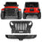  Jeep JL Front Bumper & Rear Bumper for 2018-2023 Jeep Wrangler JL - LandShaker 4x4 LSG.30183020302130043003 17
