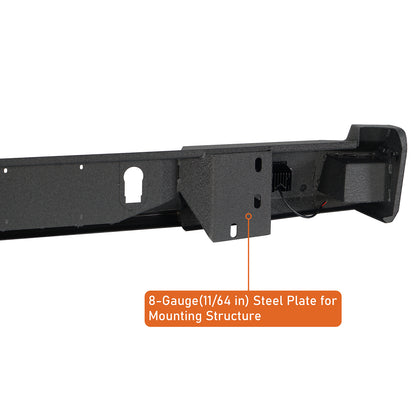 Aftermarket Rear Bumper For 2021-2025 Ford F-150(Excluding Raptor & Tremor)