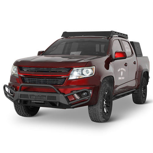 Blink Stubby Front Bumper For 2015-2020 Chevy Colorado (Excluding ZR2 Models) - Landshaker4x4