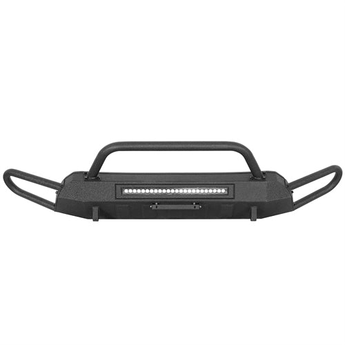 Blink Stubby Front Bumper w/ Side Tube Guard For 2016-2023 Toyota Tacoma - Landshaker4x4