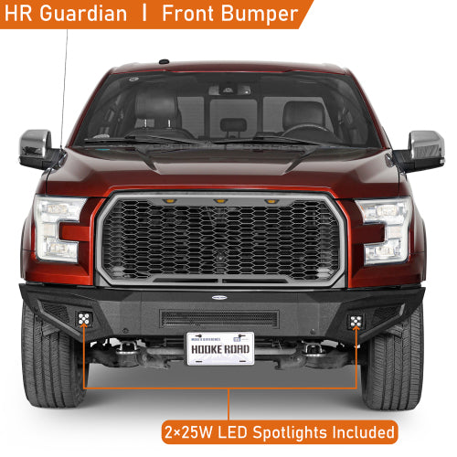 LandShaker Aftermarket Full-Width Front Bumper for 2015-2017 Ford F-150, Excluding Raptor lsg8282 11