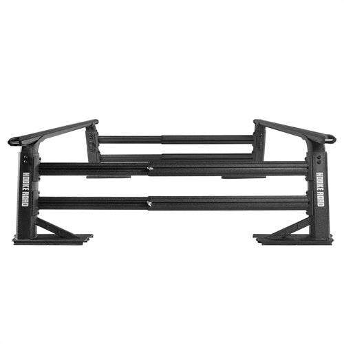 Adjustable Height Truck Bed Rack Aluminum Ladder Rack Compatible with Most Commom Truck - LandShaker4x4