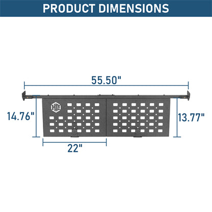 Bed Cargo Manager Divider For 2005-2023 Toyota Tacoma - Landshaker4x4