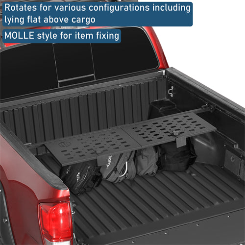 Bed Cargo Manager Divider For 2005-2023 Toyota Tacoma - Landshaker4x4