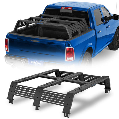 12.2" High Overland Bed Rack For 2007-2023 Toyota Tundra / 2005-2023 Tacoma(6' Bed) / 2009-2023 Ford F-150 & Raptor / 2009-2003 Ram 1500 - Landshaker4x4