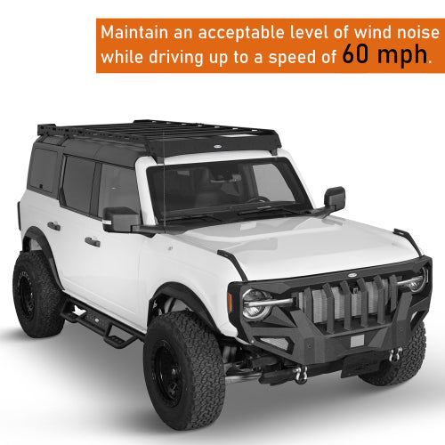 LandShaker Bronco Roof Rack for 2021-2023 Ford Bronco 4-Door Hardtop lsg8906s 11