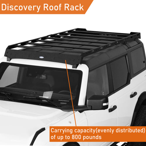 LandShaker Bronco Roof Rack for 2021-2023 Ford Bronco 4-Door Hardtop lsg8906s 8