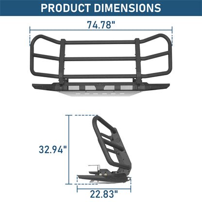 Magnus Front Bumper For 2003-2010 Porsche Cayenne 955 957 - Landshaker4x4