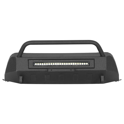 Blink Stubby Front Bumper w/LED Spotlight Bar For 2015-2020 Chevy Colorado(Excluding ZR2 Models) - Landshaker4x4