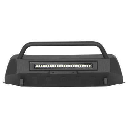 Blink Stubby Front Bumper w/LED Spotlight Bar For 2015-2020 Chevy Colorado(Excluding ZR2 Models) - Landshaker4x4