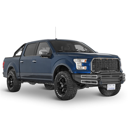 Immortal Front Bumper For 2015-2017 Ford F-150 (Excluding Raptor) - Landshaker4x4