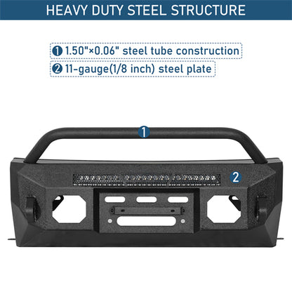Blink Stubby Front Bumper For 2010-2013  Lexus GX460 - Landshaker4x4